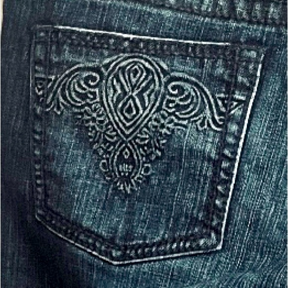 Ellie Tahari jeans size 12 but fit like a 10 - Picture 3 of 5